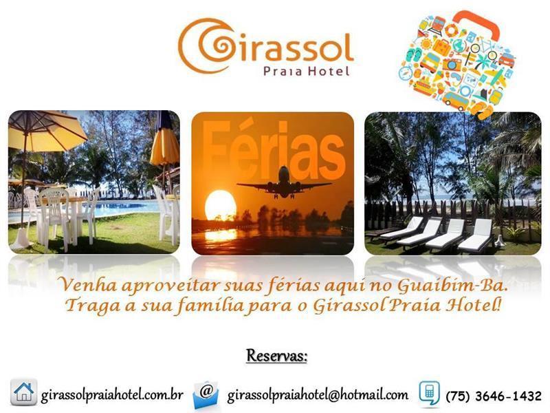 Girassol Praia Hotel Guaibim Exteriér fotografie